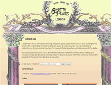 Tablet Screenshot of ghettoplotz.com